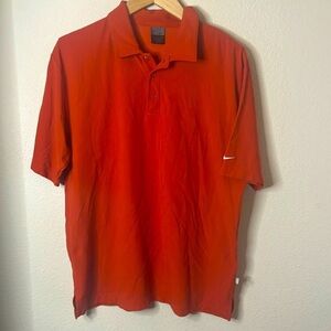 Men’s orange Nike Polo size M